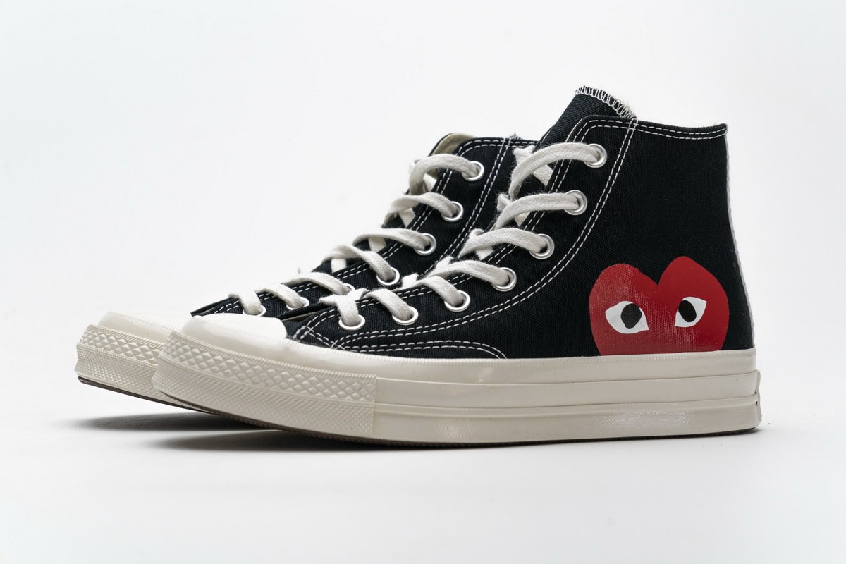 150204C CDG Play x Converse Chuck Taylor All Star 70 High Top - Repsneakers